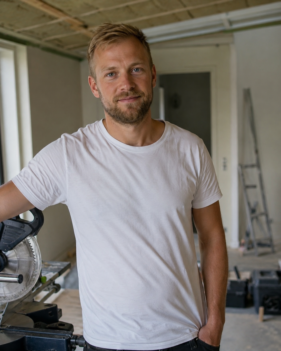 T-shirt med firmalogo